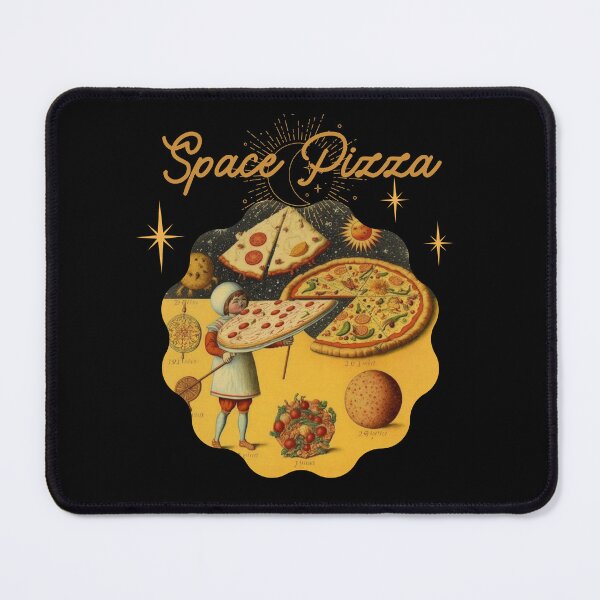 Item preview, Fantasy on the theme of Pizza in space Vintage comics Space Pizza designed and sold by GorinART.