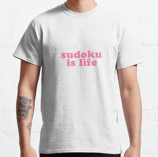 Item preview, Sudoku is Life | Pink Font 1 designed and sold by beanibooi.