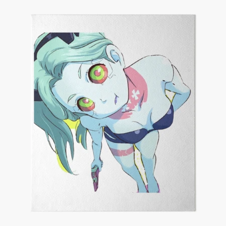 Rebecca | Cyberpunk Edgerunners | Anime | Art Board Print