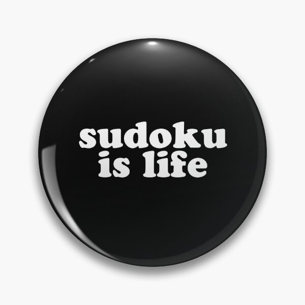 Item preview, Sudoku is Life | White Font 1 designed and sold by beanibooi.