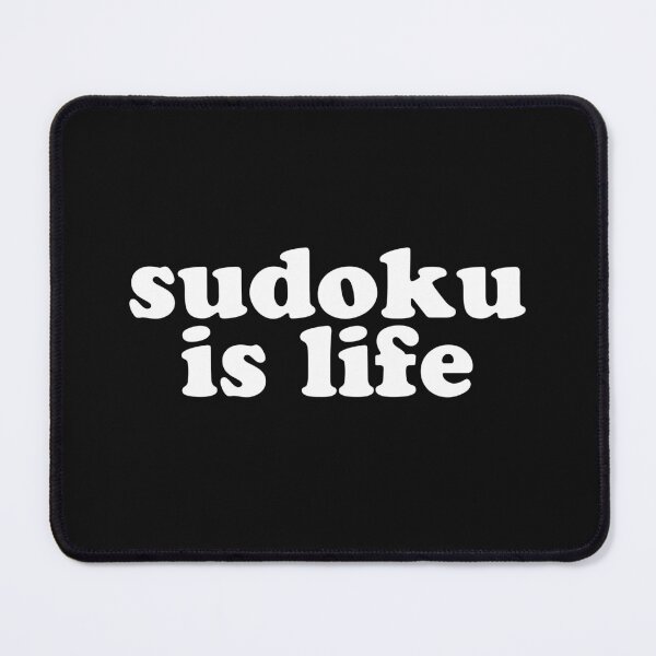 Item preview, Sudoku is Life | White Font 1 designed and sold by beanibooi.
