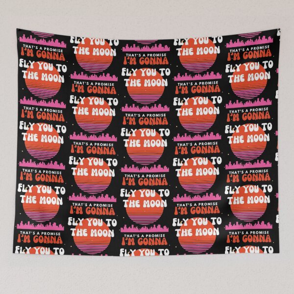 Item preview, Fly You To The Moon Emotional Cyberpunk designed and sold by CanvaspaceArt.