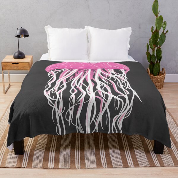 Item preview, Jellyfish logo, geometric, vector, symmetrical, minimalism designed and sold by DrawItOnce.