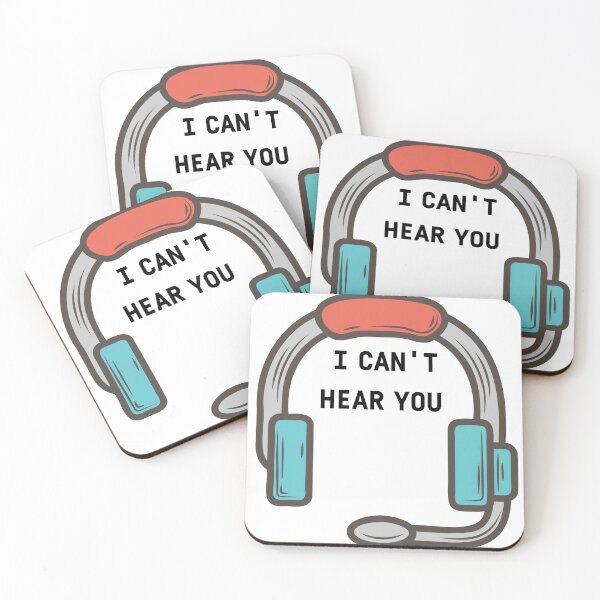 Item preview, I CAN'T HEAR YOU  designed and sold by KIRA BROWN.