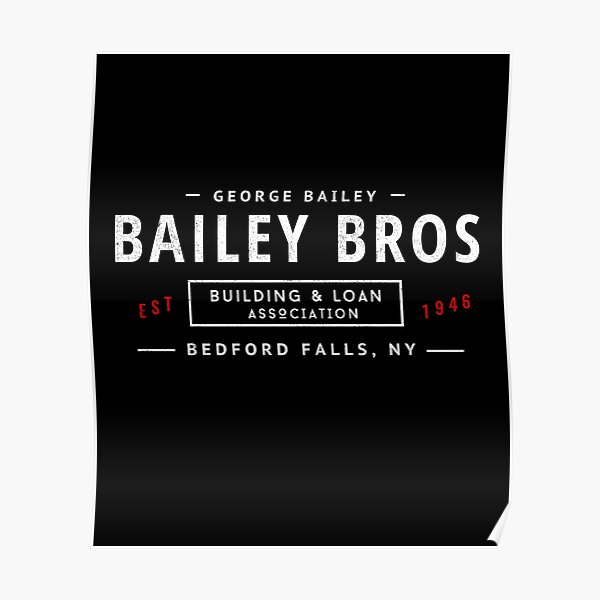 "Bailey Bros Building & Loan Association Est. 1946 vintage logo