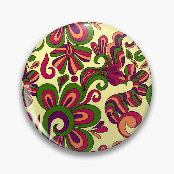 Item preview, Colorful Daisy Floral Pattern designed and sold by patternologyy.