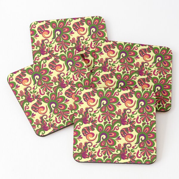 Item preview, Colorful Daisy Floral Pattern designed and sold by patternologyy.