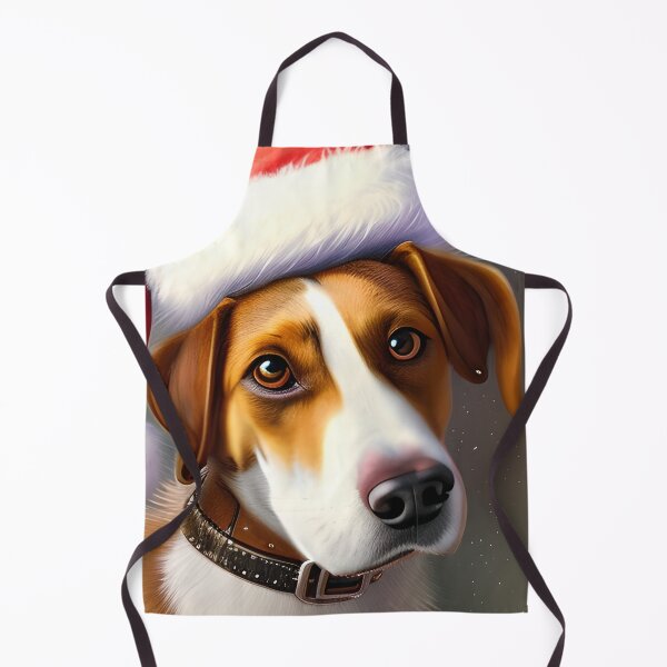 Item preview, Christmas Hamiltonstovare Wearing A Santa Hat designed and sold by ZenEverAI.