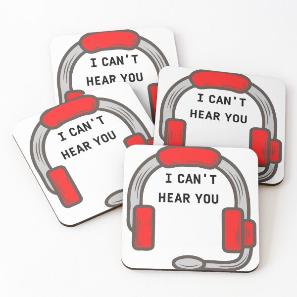 Item preview, I CANT HEAR YOU designed and sold by KIRA BROWN.