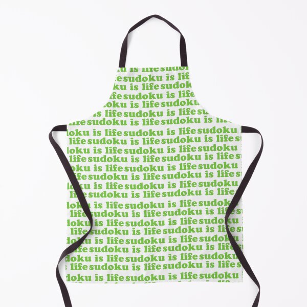 Item preview, Sudoku is Life | Green Tiled Font 1 designed and sold by beanibooi.