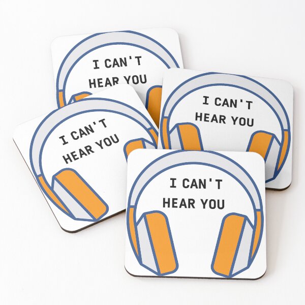 Item preview, I CANT HEAR YOU  designed and sold by KIRA BROWN.