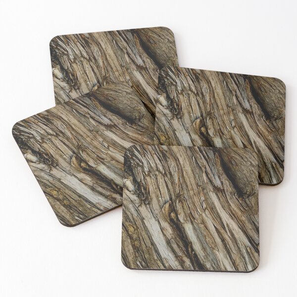 Item preview, Braun shades Natural Rustic tree bark diagonal pattern by Iritof designed and sold by iritof.