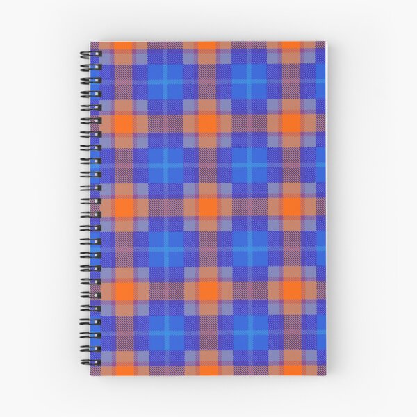 Item preview, Orange and blue checkered pattern. designed and sold by MirBer.
