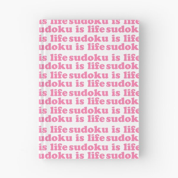 Item preview, Sudoku is Life | Pink Tiled Font 1 designed and sold by beanibooi.