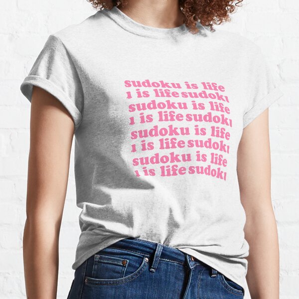 Item preview, Sudoku is Life | Pink Tiled Font 1 designed and sold by beanibooi.