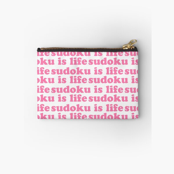 Item preview, Sudoku is Life | Pink Tiled Font 1 designed and sold by beanibooi.