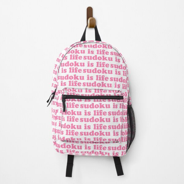 Item preview, Sudoku is Life | Pink Tiled Font 1 designed and sold by beanibooi.