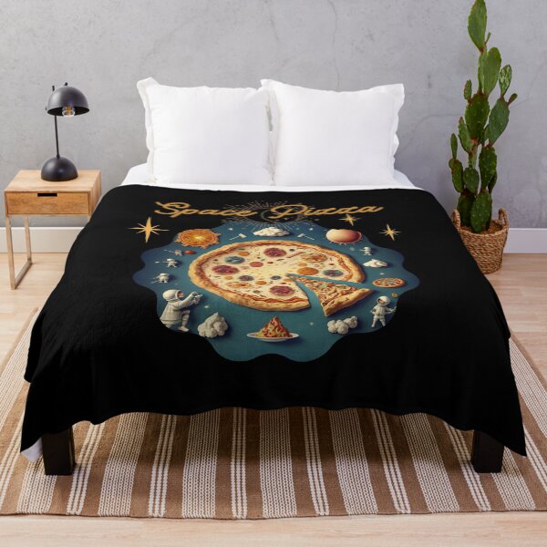 Item preview, Fantasy on the theme of Pizza in space Vintage comics Space Pizza designed and sold by GorinART.
