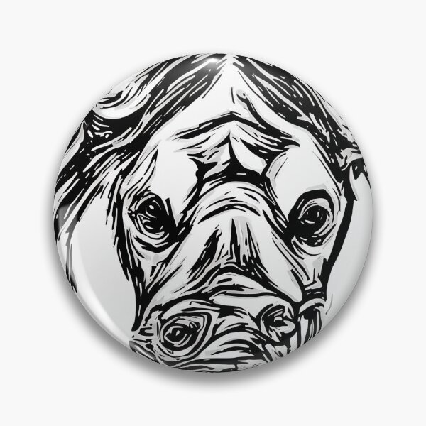 Artikelvorschau, Rhinoceros logo, geometric, vector, symmetrical, minimalism entworfen und verkauft von DrawItOnce.