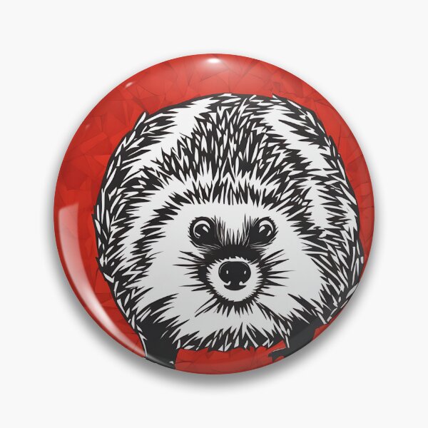 Artikelvorschau, Hedgehog logo, geometric, vector, symmetrical, minimalism entworfen und verkauft von DrawItOnce.