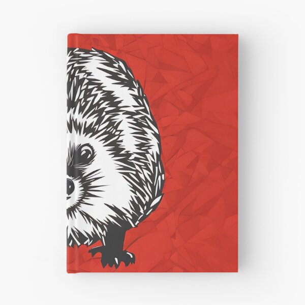 Artikelvorschau, Hedgehog logo, geometric, vector, symmetrical, minimalism entworfen und verkauft von DrawItOnce.
