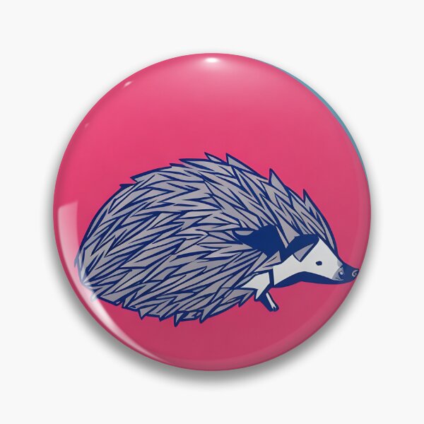 Artikelvorschau, Hedgehog logo, geometric, vector, symmetrical, minimalism entworfen und verkauft von DrawItOnce.