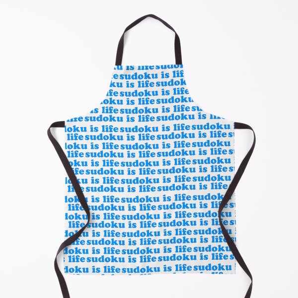 Item preview, Sudoku is Life | Blue Tiled Font 1 designed and sold by beanibooi.