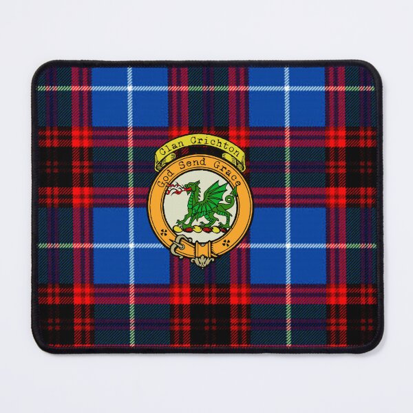 Item preview, Crichton Scottish Tartan and Crest designed and sold by BagTown Clans.