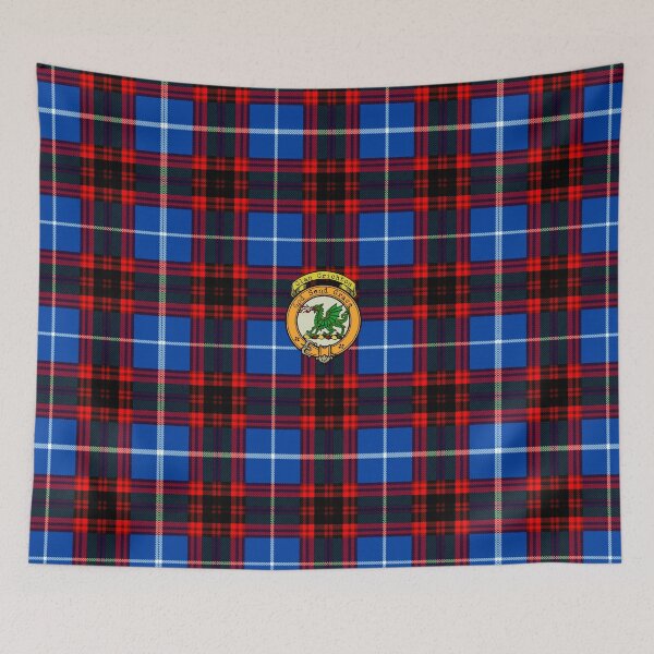 Item preview, Crichton Scottish Tartan and Crest designed and sold by BagTown Clans.