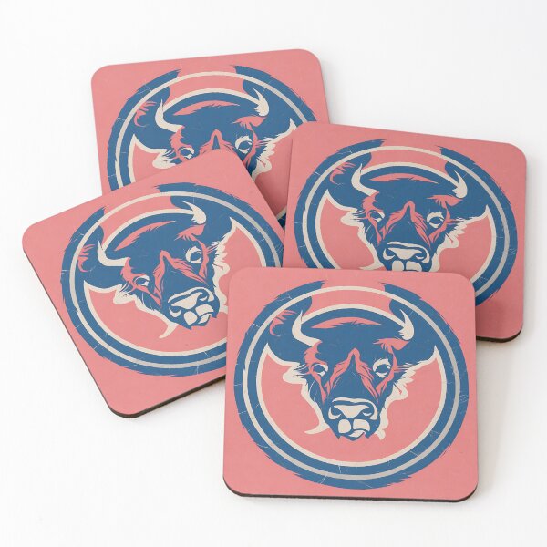 Item preview, Bison logo, geometric, vector, symmetrical, minimalism designed and sold by DrawItOnce.