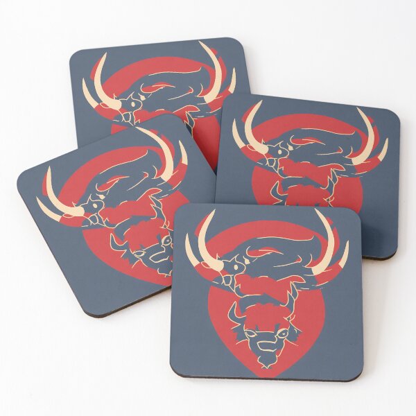 Item preview, Bison logo, geometric, vector, symmetrical, minimalism designed and sold by DrawItOnce.