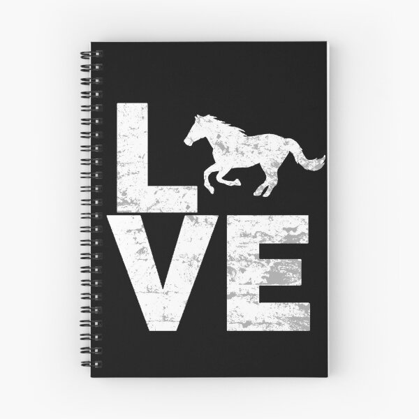 Item preview, I Love Horses Distressed Effect Vintage Look designed and sold by LarkDesigns.