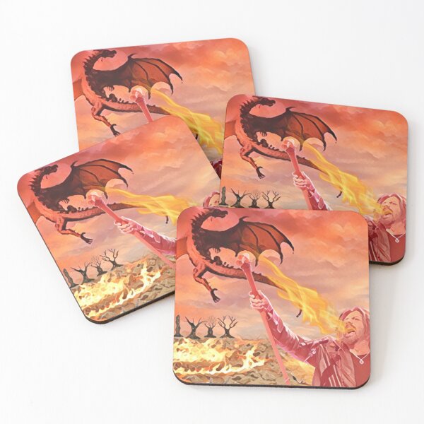 Item preview, Dragonslayer In His Own Mind designed and sold by BlemishedBlots.