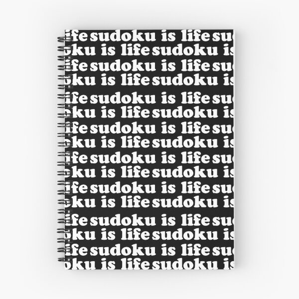 Item preview, Sudoku is Life | White Tiled Font 1 designed and sold by beanibooi.