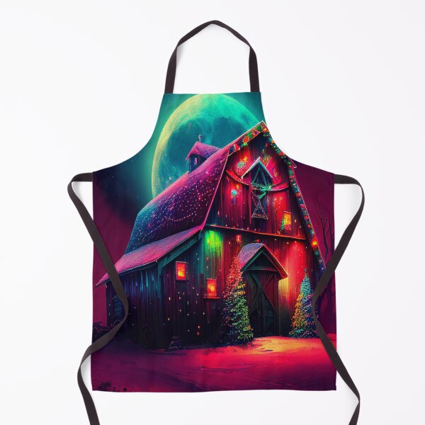 Aperçu de l'œuvre Christmas Barn créée et vendue par DesignEternity.