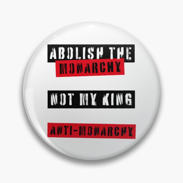 Item preview, Abolish the monarchy Not my king   designed and sold by benedictflores2.