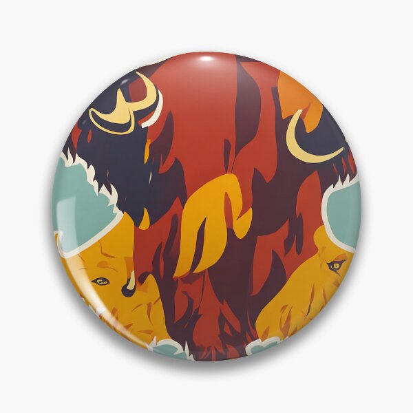 Artikelvorschau, Bison logo, geometric, vector, symmetrical, minimalism entworfen und verkauft von DrawItOnce.
