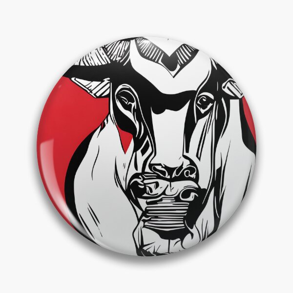 Artikelvorschau, Bull logo, geometric, vector, symmetrical, minimalism entworfen und verkauft von DrawItOnce.