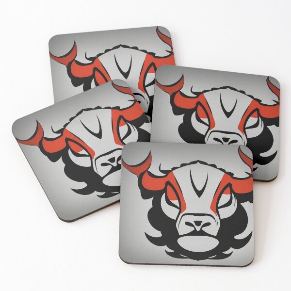 Artikelvorschau, Bull logo, geometric, vector, symmetrical, minimalism entworfen und verkauft von DrawItOnce.