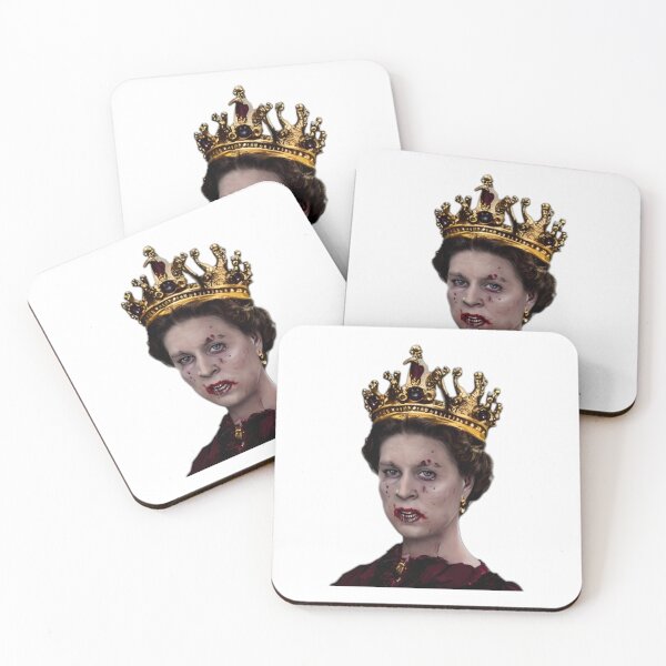 Item preview, Bloody Queen Wearing Royal Gold Jewels Crown   designed and sold by benedictflores2.