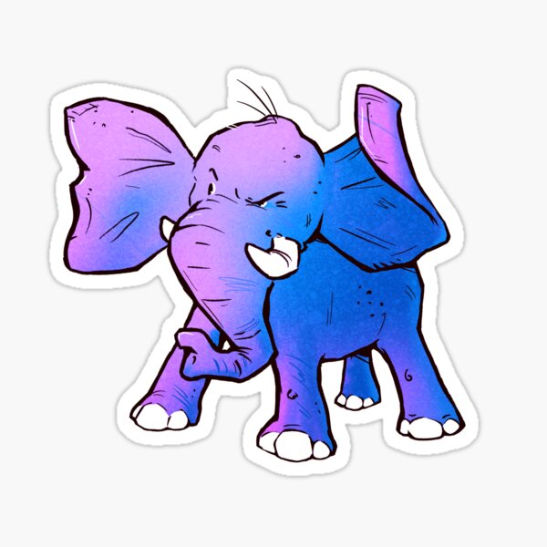 Elephant Sticker