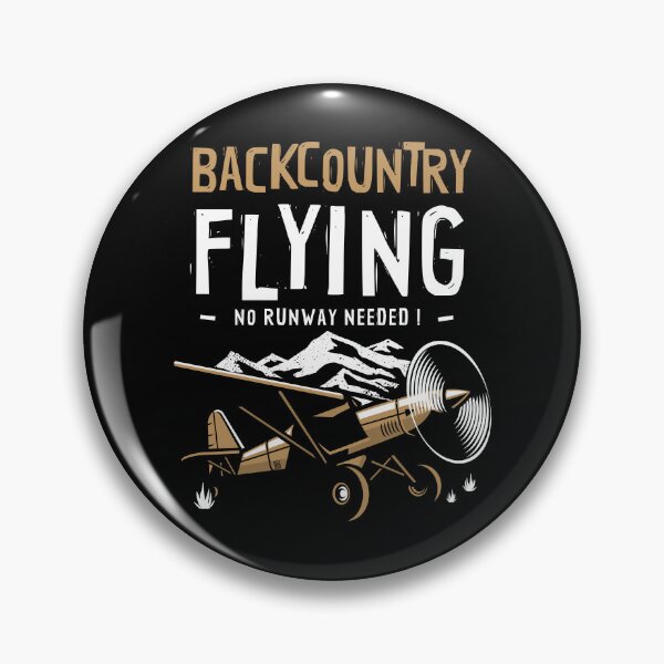 Item preview, STOL Bush Plane Pilot Backcountry Flying No Runway Needed designed and sold by Uppercase Tees.