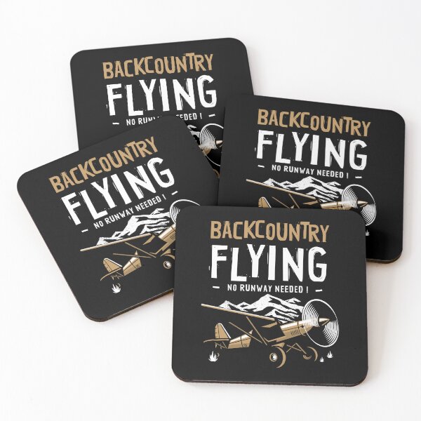 Item preview, STOL Bush Plane Pilot Backcountry Flying No Runway Needed designed and sold by Uppercase Tees.
