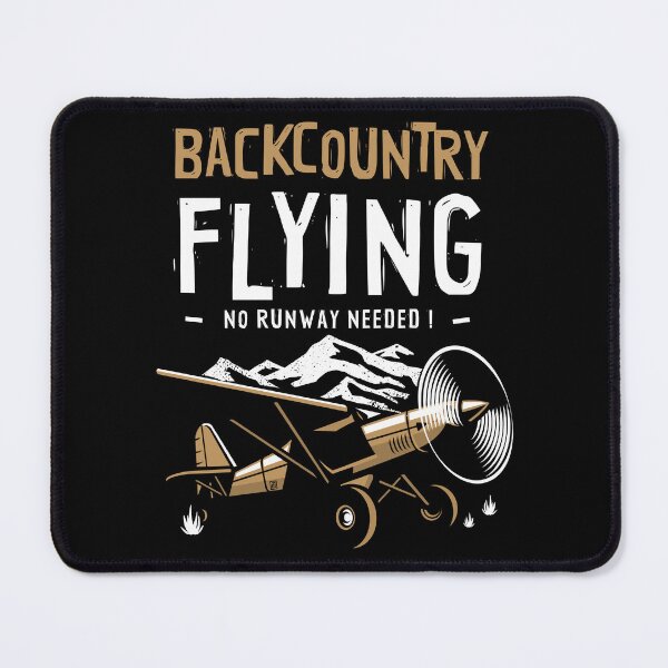 Item preview, STOL Bush Plane Pilot Backcountry Flying No Runway Needed designed and sold by Uppercase Tees.