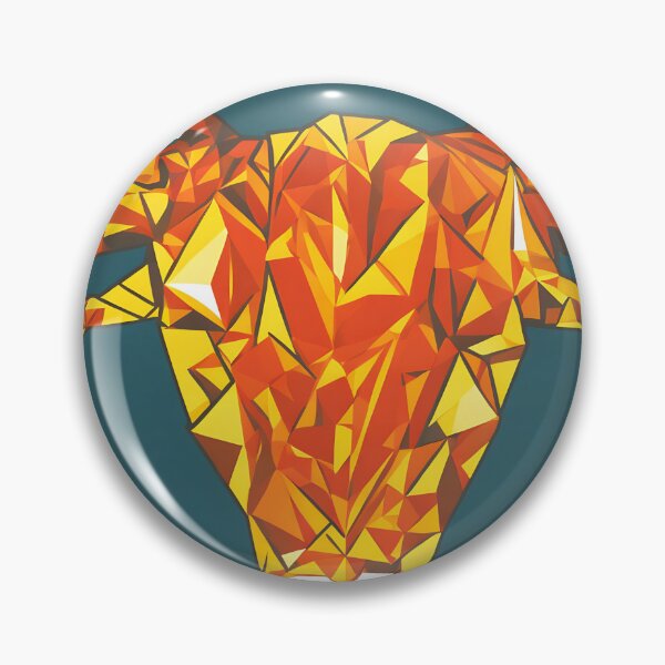 Artikelvorschau, Bull logo, geometric, vector, symmetrical, minimalism entworfen und verkauft von DrawItOnce.