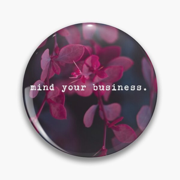 Item preview, mind your business dark leaves designed and sold by Chloehoofman.