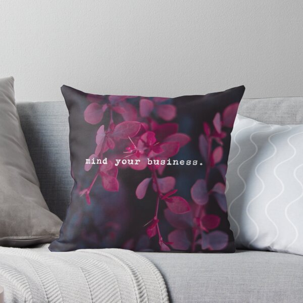 Item preview, mind your business dark leaves designed and sold by Chloehoofman.