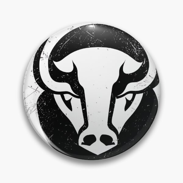 Item preview, Bull logo, geometric, vector, symmetrical, minimalism designed and sold by DrawItOnce.