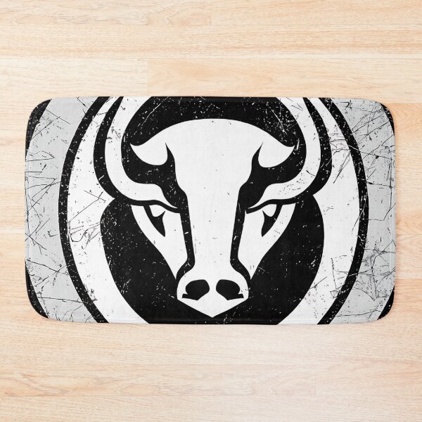 Artikelvorschau, Bull logo, geometric, vector, symmetrical, minimalism entworfen und verkauft von DrawItOnce.