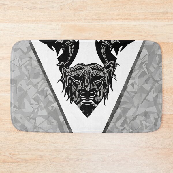 Artikelvorschau, Bull logo, geometric, vector, symmetrical, minimalism entworfen und verkauft von DrawItOnce.